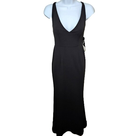 Lulu's Melora Black Maxi Dress - Picture 4 of 8